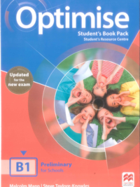 [Sách] Macmillan Optimise B1 Student Book Pack (updated for the new exam) - Sách giấy gáy xoắn