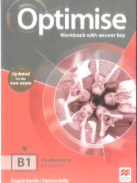 [Sách] Macmillan Optimise B1 Workbook with Answer key (updated for the new exam) - Sách giấy gáy xoắn