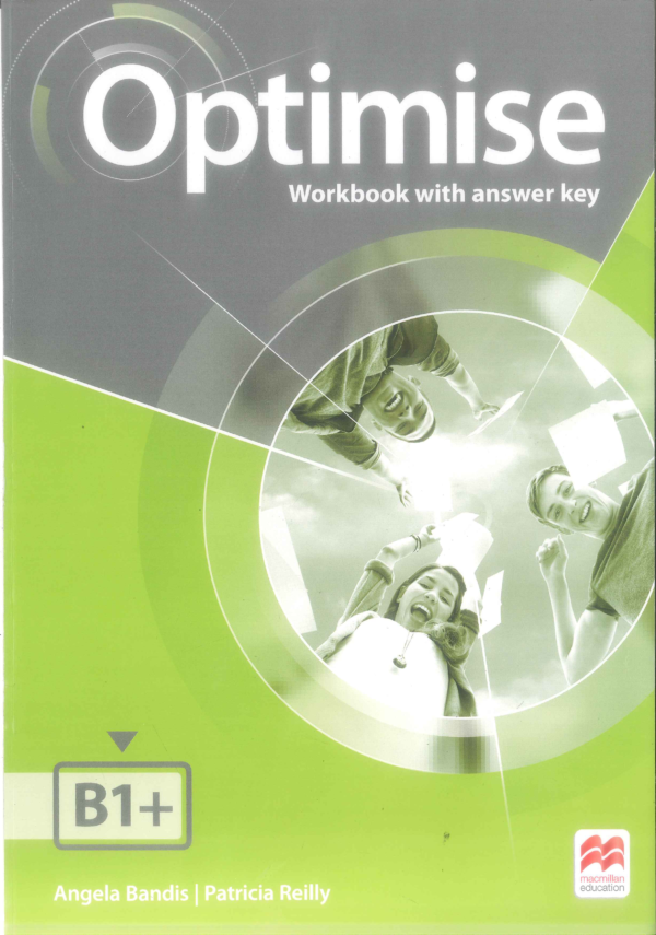 [Sách] Macmillan Optimise B1+ Workbook with Answer key - Sách giấy gáy xoắn