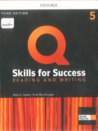 [Sách] Q:Skills for Success Level 5 Reading and Writing Student's Book (Third Edition) – Sách giấy gáy xoắn