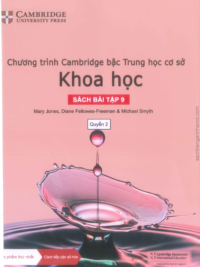 [DOWNLOAD PDF][Lớp 8] Chương trình Cambridge bậc Trung học - KHOA HỌC - Sách bài tập 9 - Quyển 2 [1]