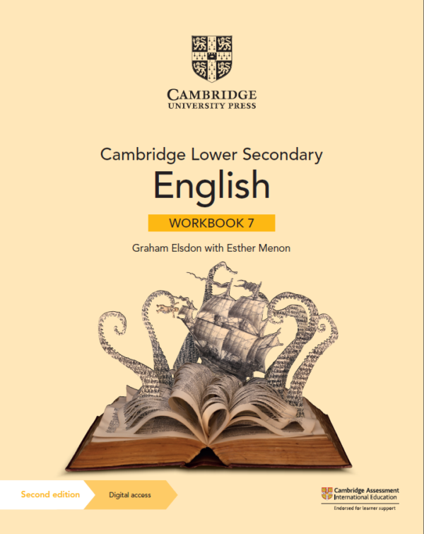 [Sách] Cambridge Lower Secondary English 7 Workbook (Second Edition 2021) - Sách giấy gáy xoắn