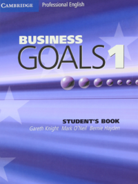 [Sách] Cambridge Professional English Business Goals 1 Student Book - Sách giấy gáy xoắn