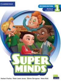 [Sách] Cambridge Super Minds (2nd edition) Level 1 Workbook (2022) - Sách giấy gáy xoắn