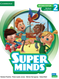 [Sách] Cambridge Super Minds (2nd edition) Level 2 Workbook (2022) - Sách giấy gáy xoắn