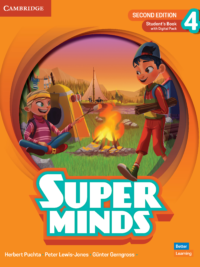 [Sách] Cambridge Super Minds (2nd edition) Level 4 Student's Book (2022) - Sách giấy gáy xoắn