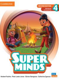 [Sách] Cambridge Super Minds (2nd edition) Level 4 Workbook (2022) - Sách giấy gáy xoắn