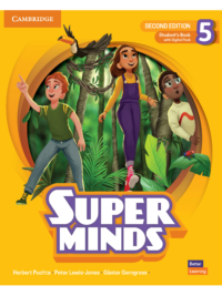 [Sách] Cambridge Super Minds (2nd edition) Level 5 Student's Book (2022) - Sách giấy gáy xoắn