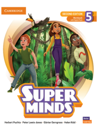 [Sách] Cambridge Super Minds (2nd edition) Level 5 Workbook (2022) - Sách giấy gáy xoắn