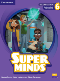 [Sách] Cambridge Super Minds (2nd edition) Level 6 Student's Book (2022) - Sách giấy gáy xoắn