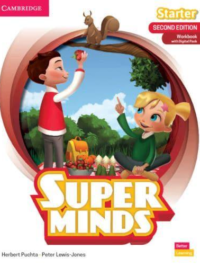 [Sách] Cambridge Super Minds (2nd edition) Starter Workbook (2022) - Sách giấy gáy xoắn