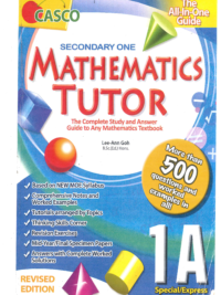 [Sách] Casco Mathematics Tutor Secondary 1A (có đáp án)- Sách toán Singapore cấp 2 - Sách giấy gáy xoắn