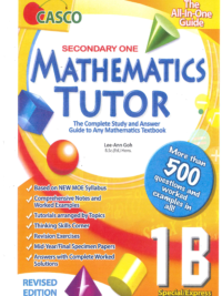 [Sách] Casco Mathematics Tutor Secondary 1B (có đáp án)- Sách toán Singapore cấp 2 - Sách giấy gáy xoắn