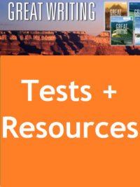 [TẢI VỀ] Great Writing Foundation (Fifth Edition) : RESOURCES (tests, answer key ..) [1]