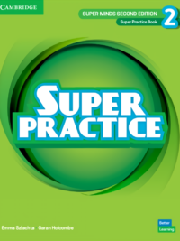 [Sách] Cambridge Super Minds (2nd edition) Level 2 Super Practice Book with Answer key - Sách giấy gáy xoắn