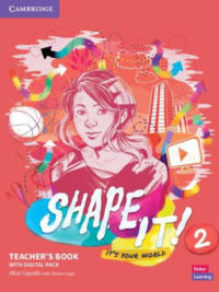 [Sách] Cambridge Shape It! Level 2 Teacher's Book and Project Book (2020) - Sách giấy gáy xoắn