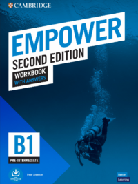 [Sách] Cambridge Empower B1 Pre-Intermediate Workbook with answers (Second Edition 2022) - Sách giấy gáy xoắn