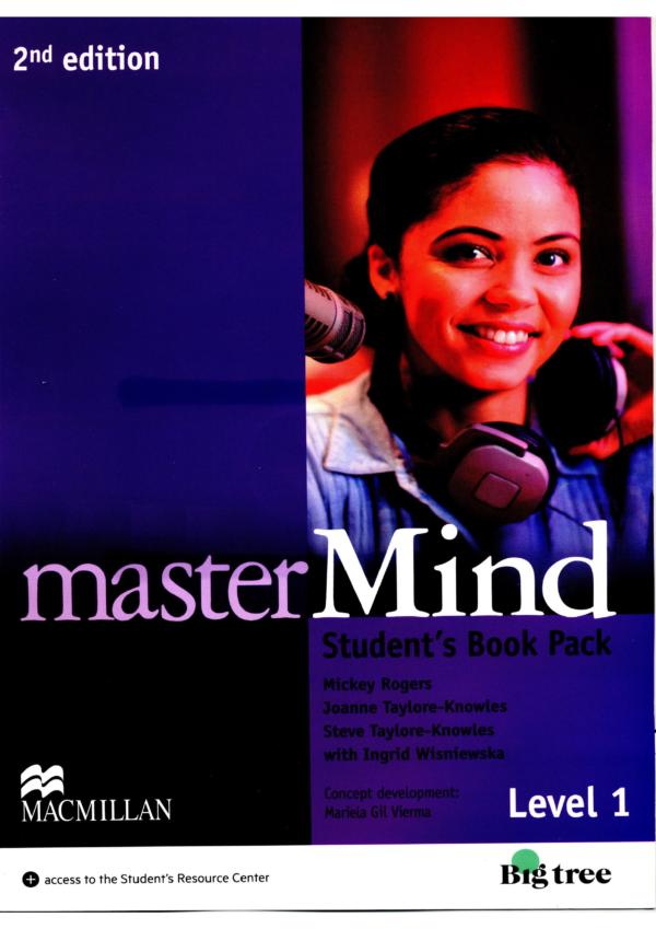 [Sách] MasterMind 2nd edition LEVEL 1 Student Book - Sách giấy gáy xoắn