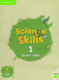 [Sách] Cambridge Science Skills Level 1 Teacher's Book – Sách giấy gáy xoắn