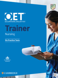 [Sách] Cambridge OET Trainer Nursing Six Practices Tests (2023) - Sách giấy gáy xoắn