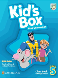 [Sách] Kid's Box New Generation Starter Class Book (2023 British English) - Sách giấy gáy xoắn