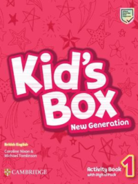 [Sách] Kid's Box New Generation Level 1 Activity Book (2023 British English ) - Sách giấy gáy xoắn