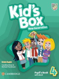 [Sách] Kid's Box New Generation Level 4 Pupil's Book (2023 British English ) - Sách giấy gáy xoắn