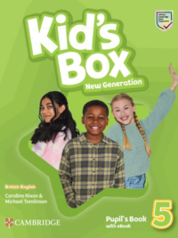 [Sách] Kid's Box New Generation Level 5 Pupil's Book (2023 British English ) - Sách giấy gáy xoắn