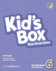 [Sách] Kid's Box New Generation Level 6 Activity Book (2023 British English ) - Sách giấy gáy xoắn