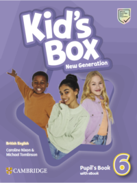 [Sách] Kid's Box New Generation Level 6 Pupil's Book (2023 British English ) - Sách giấy gáy xoắn