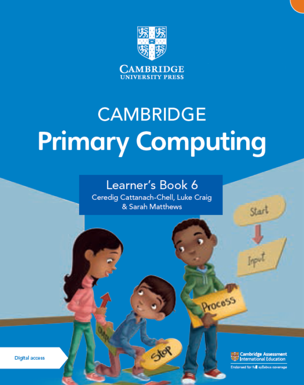 [Sách] Cambridge Primary Computing Learner's Book 6 (2024) - Sách giấy gáy xoắn