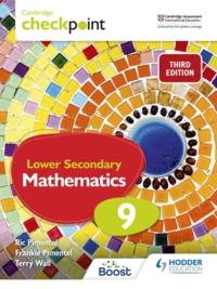 [Sách] Hodder Cambridge Checkpoint Lower Secondary Mathematics Stage 9 Student's Book (Third Edition) - Sách giấy gáy xoắn