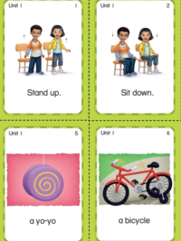 [THẺ FLASHCARD] Oxford Let's Go Let's Begin 2 (5th Edition) - TEACHER CARDS (161 thẻ cỡ A5 có ép plastics)