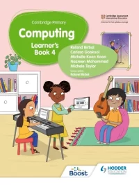 [Sách] Hodder Cambridge Primary Computing level 4 Learner's Book (2023) - Sách giấy gáy xoắn