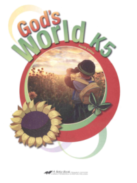 [Sách] Abeka K5 :  Gods World - Abeka K5 Fourth Edition - Sách giấy gáy xoắn