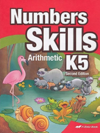 [Sách] Abeka K5 : Numbers Skills K5 Arithmetic Second Edition Abeka Book  - Sách giấy gáy xoắn