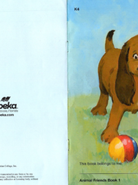 [Sách] Abeka K4 : Animal Friends Book K4 (Tip, A Pal, Dave, Gus, Jake, Matt, Pet Pete, Tess and Bess) Abeka Book - Truyện in khổ A5 ghim giữa