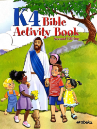 [Sách] Abeka K4 : K4 Bible Activity Book Second Edition Abeka Book  - Sách giấy gáy xoắn