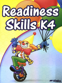 [Sách] Abeka K4 : Readiness Skills K4 Abeka Book - Sách giấy gáy xoắn