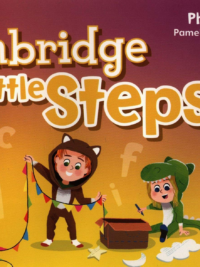 [Sách] Cambridge Little Steps Level 1 Phonics Book (2019) - Sách giấy gáy xoắn