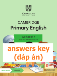 [TẢI VỀ] Cambridge Primary English 4 Workbook (Second Edition 2021) : ANSWERS KEY - ĐÁP ÁN [1]