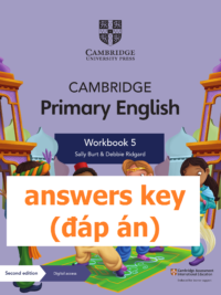 [TẢI VỀ] Cambridge Primary English 5 Workbook (Second Edition 2021) : ANSWERS KEY - ĐÁP ÁN [1]