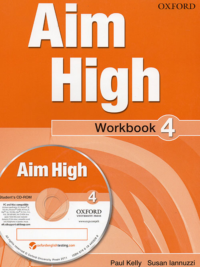 [Sách] Oxford - Aim High 4 Workbook - Sách giấy gáy xoắn