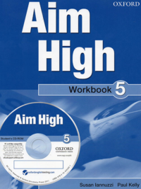 [Sách] Oxford - Aim High 5 Workbook - Sách giấy gáy xoắn