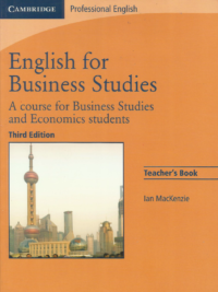 [Sách] English for Business Studies Teacher's Book -  A Course for Business Studies and Economics Students 3rd Edition  - Sách giấy gáy xoắn