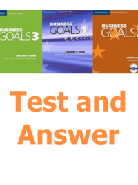 [Sách] Cambridge Professional English Business Goals: TESTS with ANSWERS - Sách giấy gáy xoắn