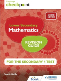 [Sách] Hodder Cambridge Checkpoint Lower Secondary Mathematics Revision Guide for the Secondary 1 Test (2nd edition 2022) - Sách giấy gáy xoắn