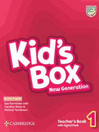 [Sách] Kid's Box New Generation Level 1 Teacher's Book (2023 British English ) - Sách giấy gáy xoắn