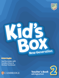 [Sách] Kid's Box New Generation Level 2 Teacher's Book (2023 British English ) - Sách giấy gáy xoắn