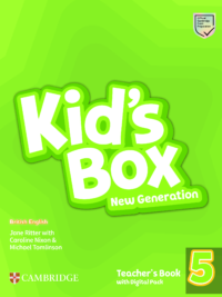 [Sách] Kid's Box New Generation Level 5 Teacher's Book (2023 British English ) - Sách giấy gáy xoắn